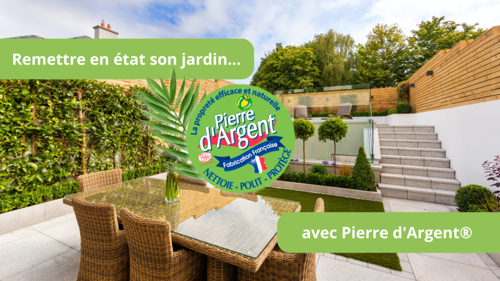 Pierre d'Argent dans le jardin